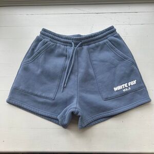 White-fox-boutique Women's Blue Shorts
